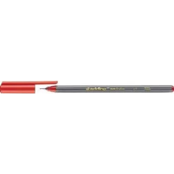 Rotulador fineliner Edding 55 Fine Rojo – tinta roja, punta fina, 1 unidad