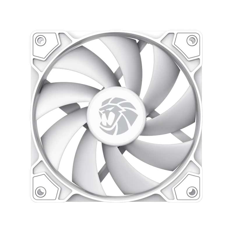 Gamemax | Ventilador de caja | FN12A-S5 | Blanco