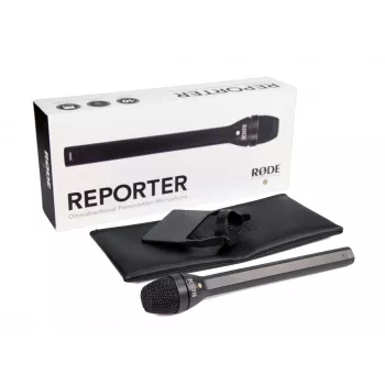 RØDE Reporter Negro Micrófono de entrevistas