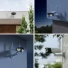 Reolink Duo Serie W730 - Cámara WiFi exterior 4K, doble objetivo, visión panorámica 180°, detección de personas/vehículos/animales