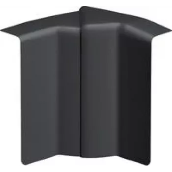 Hager Tehalit SL esquina interior VDI SL20080, negro grafito, RAL 9011 ajustable, 83° - 135°, material: PC/ABS libre de halógenos (SL2008049011)