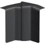 Hager Tehalit SL esquina interior VDI SL20080, negro grafito, RAL 9011 ajustable, 83° - 135°, material: PC/ABS libre de halógenos (SL2008049011)