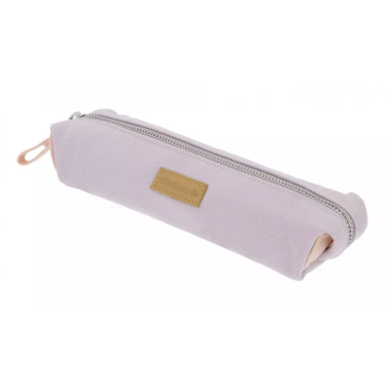 Estuche blando para bolígrafos Pelikan 521000 poliéster albaricoque lavanda