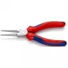 KNIPEX 30 35 160 – alicate plano para puntas – 2,5 mm – 4,1 cm – acero – azul/rojo – 16 cm