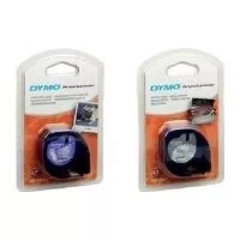 DYMO 12 mm LetraTAG cinta de plástico cinta para hacer etiquetas