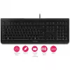 Teclado CHERRY KC 1000 Oficina USB QWERTY Español Negro