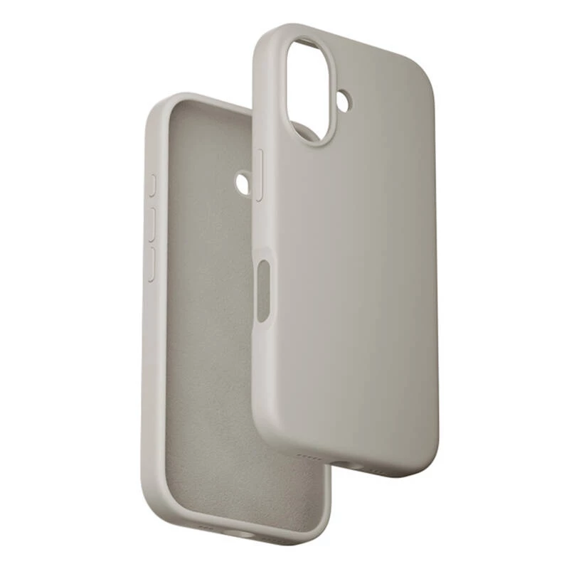 Funda MagSafe Vention KUHM0-10 para iPhone 16 — gris, compatible con MagSafe, funda protectora delgada