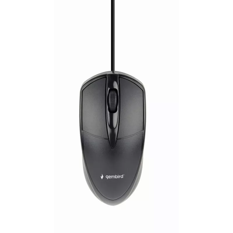 Gembird KBS-UO4-01 teclado ratón incluido Office USB QWERTY inglés de EE. UU. negro