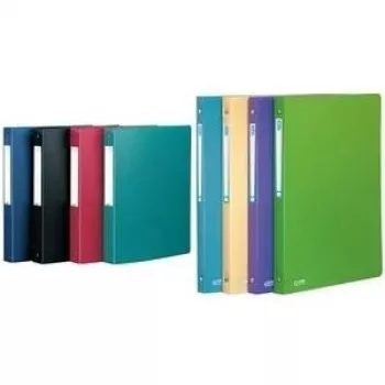 Carpeta de anillas Oxford 100202339 A4 negro azul verde rojo