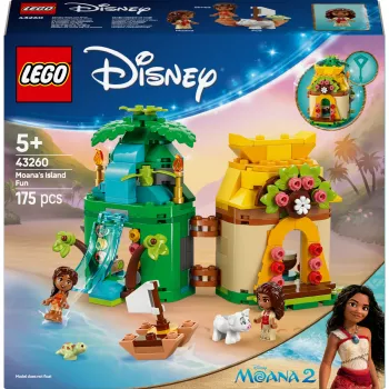 LEGO DISNEY 43260 Diversión en la isla de Moana