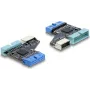 DELOCK hub USB 5Gbps interno cabecera de 20 pines a 1x USB 5Gbps