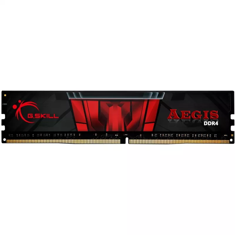 DIMM 8 GB DDR4-3200 , Memoria RAM negra, F4-3200C16S-8GIS, Aegis, INTEL XMP