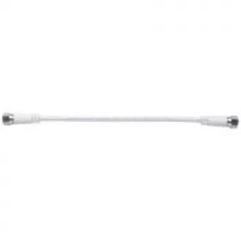 Cable coaxial Axing MAK03080 0,3 m F Blanco