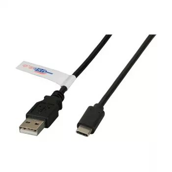 Efb K5258SW.0,5 cable USB negro