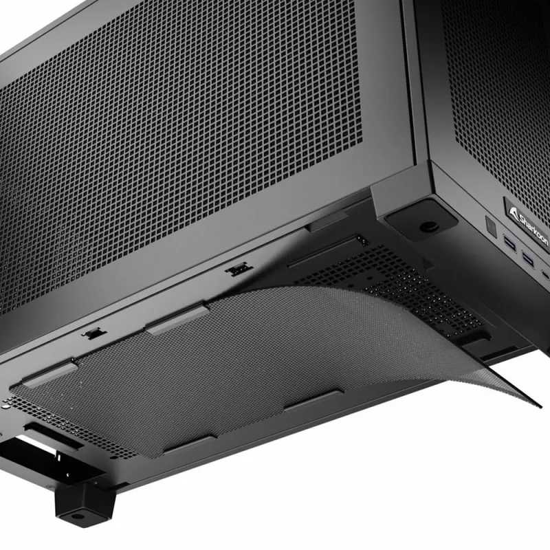 Caja de ordenador Sharkoon REBEL C20 RGB ITX Negra