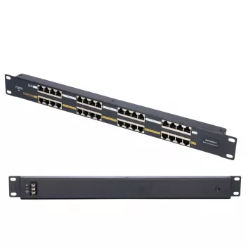 Inyector PoE Extralink 16 puertos 16x 100Mb/s RJ45, rack