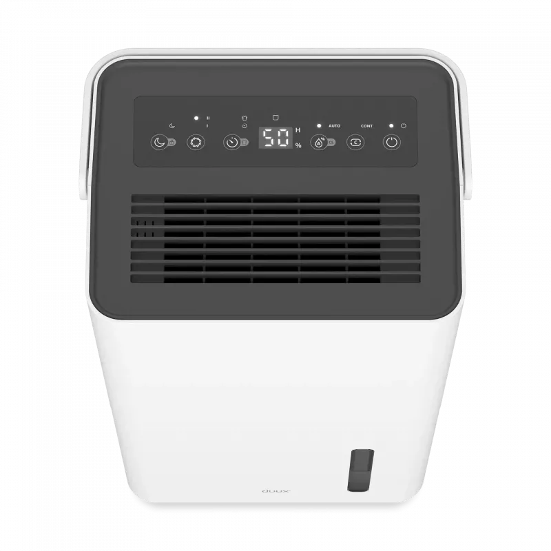 Deshumidificador inteligente Duux | Bora | Apto para estancias de hasta 30 m² | capacidad del depósito de agua 1,7 L | Blanco