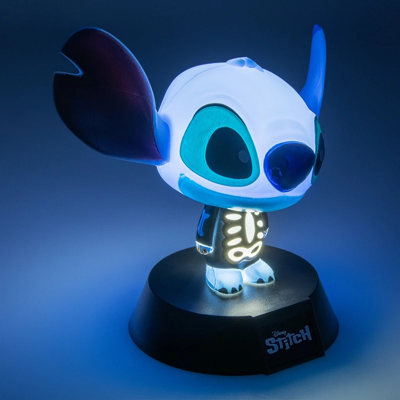 Lámpara de mesa Paladone Stitch Skeleton Icon Light — luz de noche de figura