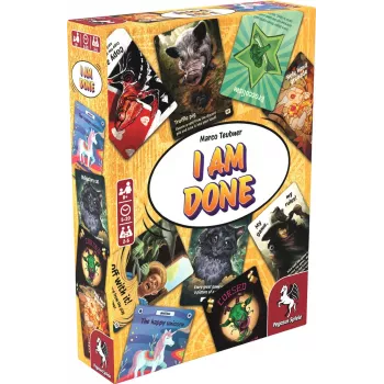 I AM DONE, juego de cartas edición en inglés