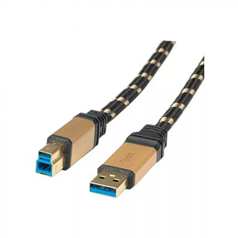 ROLINE Gold - cable USB - USB Type-A (M) a USB Type-B (M)