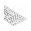 Alogic Echelon Compact Teclado USB-C BT alemán + ratón blanco - Teclado - USB Type-C - Teclado - USB Type-C