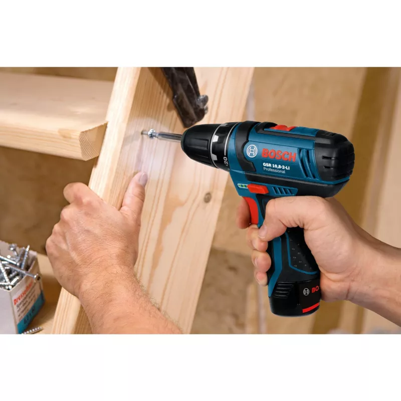 Bosch GSR 12V-15 Professional 650 g negro, azul, rojo, plata