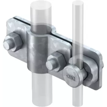 OBO Bettermann 2710 20 Abrazadera de tubo acero inoxidable (5001218)
