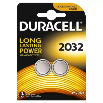 Pila de un solo uso Duracell 2032 CR2032 Litio