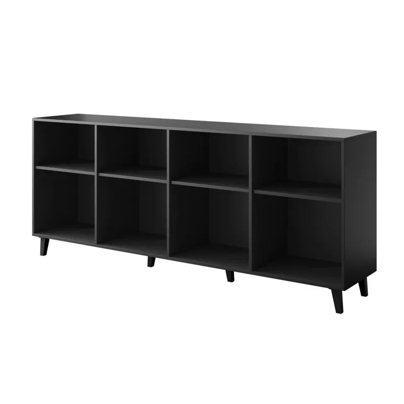 Cómoda ASTI 200x42x82 negro mate
