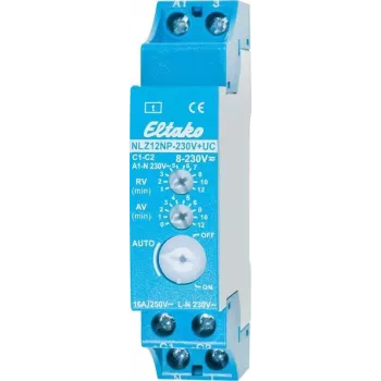 Eltako interruptor de retardo 16 A 1 contacto cerrado 250 V/AC 23100704-1 (23100704-1)