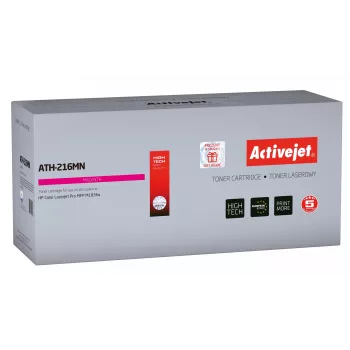 Activejet ATH-216MN Tóner (Recambio para HP 216A W2413A; Supreme; 850 páginas; rojo) con chip