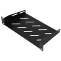 Extralink estante 1U para armarios de pared 10 negro