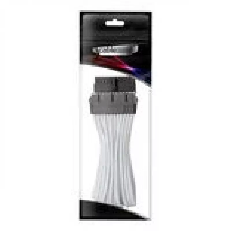 Extensión CableMod Pro ModMesh 24-Pin-ATX, 30 cm - blanca