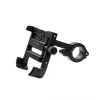 Soporte para tablet y smartphone FIXED Holder Fixed Bikee ALU 2 Ajustable 360° Negro, Aluminio, soporte de pinza ajustable