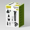 Set de afeitado Maestro MR-678 3 en 1 USB 90 min. recortadora afeitadora recortadora recargable