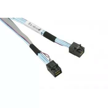 Super Micro Supermicro - cable SAS interno - SAS 12 Gbit/s - 4x Mini SAS HD (SFF-8643) (M) a 4x Mini SAS HD (SFF-8643) (M) - 80 cm (CBL-SAST-0531)