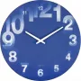 NeXtime Reloj 3077bl 3D, Ø39,5 cm, pared, azul/blanco