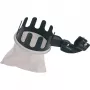Recogedor de fruta Fiskars, longitud 290 mm, negro/blanco, plástico reforzado con fibra de vidrio y algodón (110970)