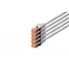 DIGITUS cable de conexión CAT6 S/FTP, 15 m, gris, pack de 5