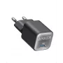 Cargador de CA para interiores Anker 511 Nano 3 — 30W, 1× USB-C, 100–240V, negro