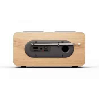 Radio portátil BLAUPUNKT DR10CR DAB+/FM, Bluetooth 5.3, LCD, 2 W, batería de 1800 mAh, antena telescópica