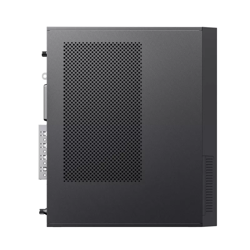 Akyga AK-302-01BL caja para PC SFF, Micro-ATX / Mini-ITX, USB-C + 2x USB 3.0 + USB 2.0, sin fuente de alimentación, negro