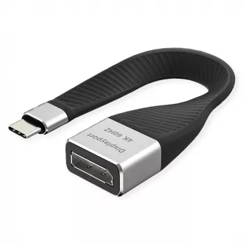 ROTRONIC-SECOMP Roline - Cable adaptador - USB-C (M) a DisplayPort (H)