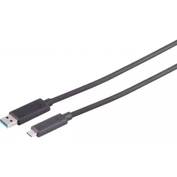 Cable adaptador USB-A ShiverPeaks 30-38085 USB-C 3.2 5G 15 m