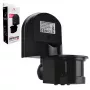Sensor de movimiento y crepuscular MACLEAN MCE25 B — detector de movimiento con sensor de luz, montaje en pared/techo