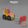 Set de construcción Marioinex Mini Waffle Constructor – 141 piezas, multicolor, para niños a partir de 5 años
