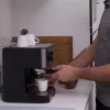 Espressomaschine Schwarz & Decker BXCO1200E — 1200 W, 15 bar, 1,2 L depósito de agua, 2 tazas, espumador de leche integrado, para la encimera, plateado