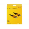 Cable HDMI DeLOCK 85728 1,5 m Type-A negro oro