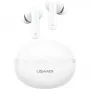 Auriculares Bluetooth Usams TWS E02 ANC+ENC blancos