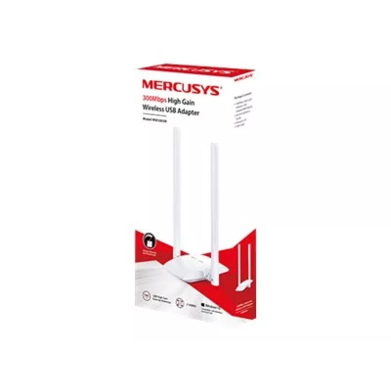 Adaptador USB inalámbrico Mercusys MW300UH